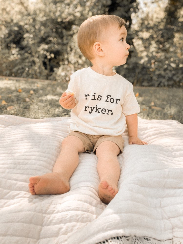 Custom Name Toddler Tee
