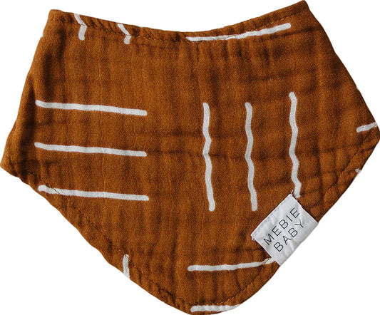 Mustard Mudcloth Bib