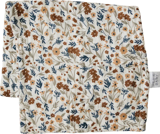 Harvest Floral Burp Cloth